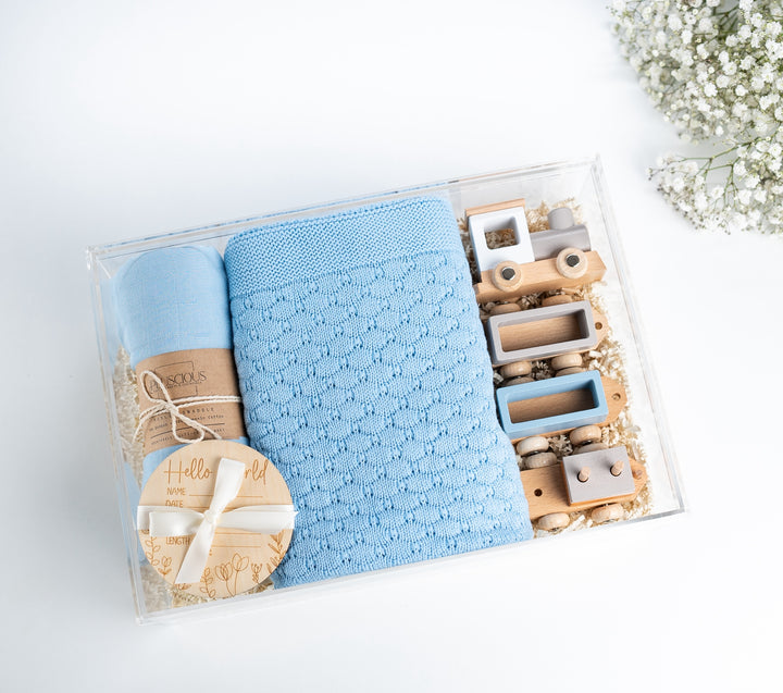 Gift Basket: Chu-Chu in Blue