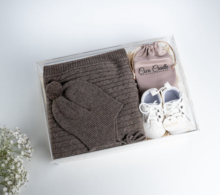 Gift Basket: 100% Cashmere Set