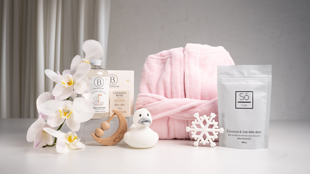 Gift Basket: Plush Bathrobe Bundle