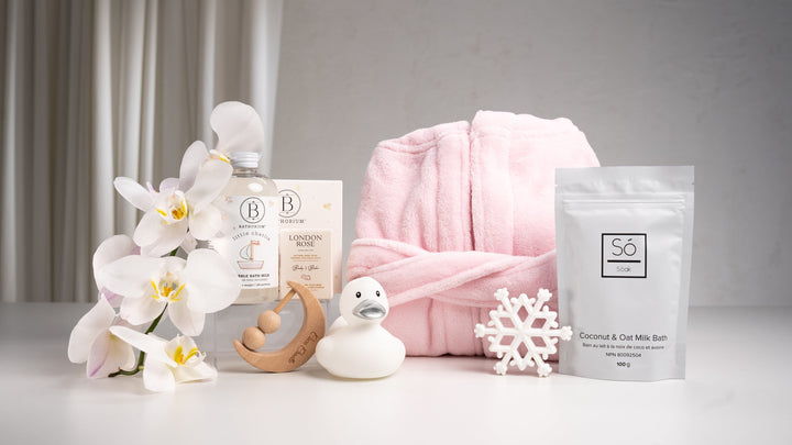 Gift Basket: Plush Bathrobe Bundle
