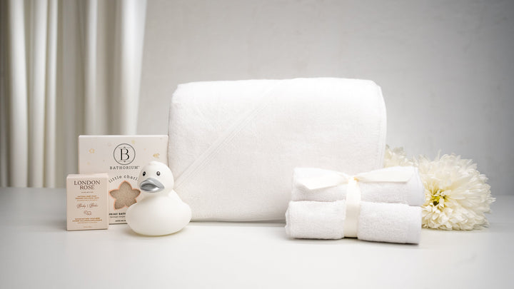 Gift Basket: Hooded towel Set