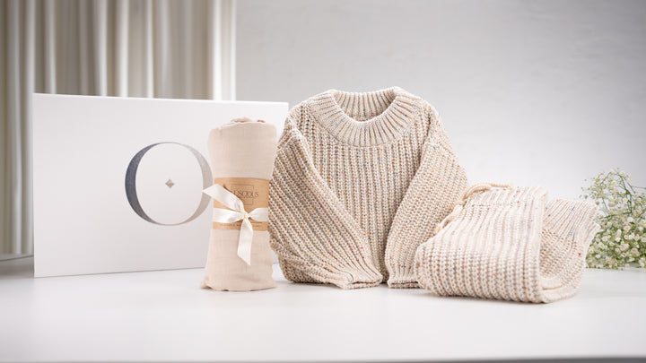 Gift Basket: Knit Sweater 2Pc Set