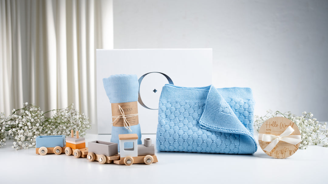 Gift Basket: Chu-Chu in Blue