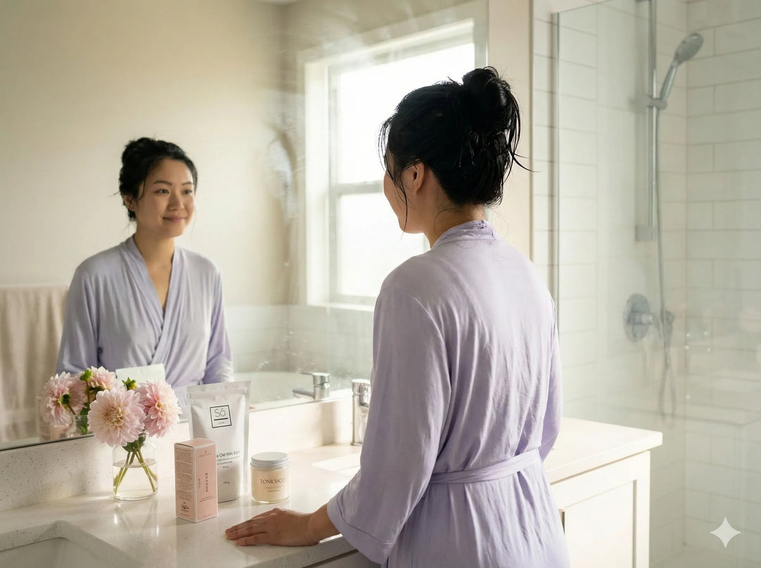 Luxury New Mom Gift Basket – Lilac Essentials & Spa Set (Gift-Ready)