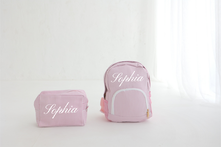 Custom Shop: Backpack & Cosmetic Bag