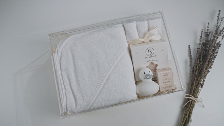 Gift Basket: Hooded towel Set