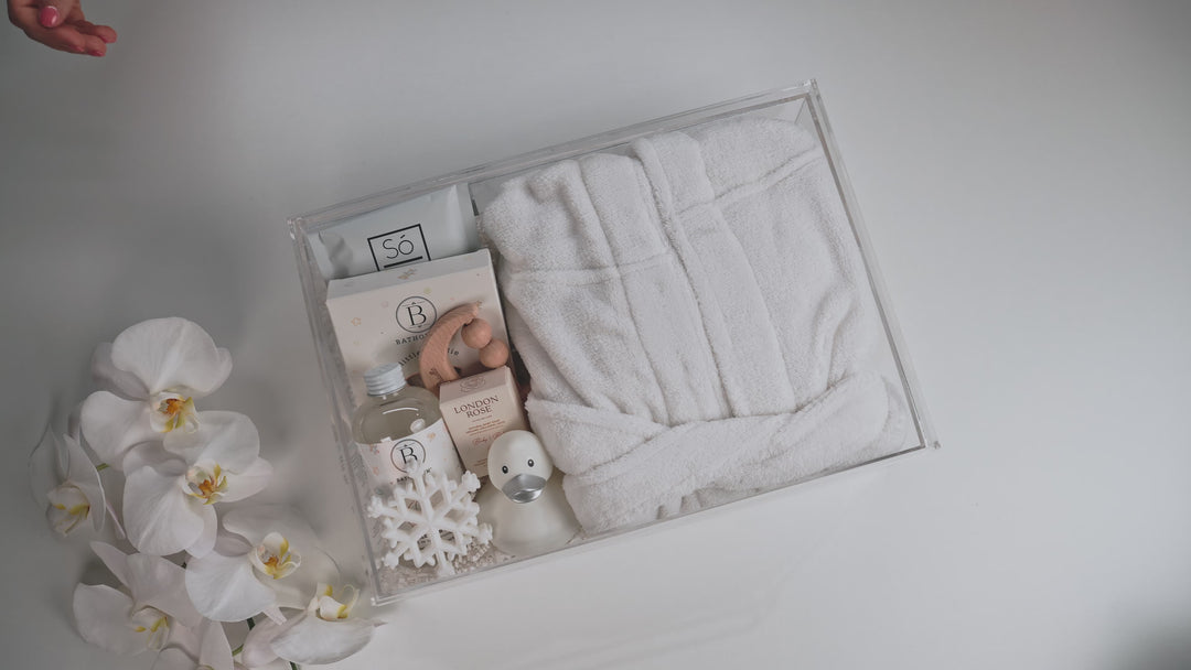 Gift Basket: Bathrobe Bundle (18-24 Mths)